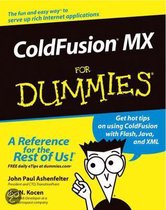 Coldfusion Mx For Dummies
