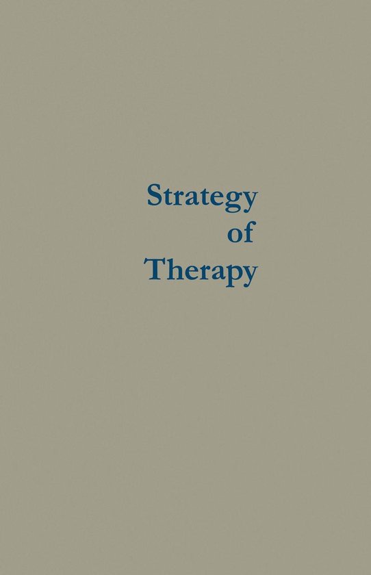 Behavioral Science and Psychology (R0) - Strategy of Therapy - cover
