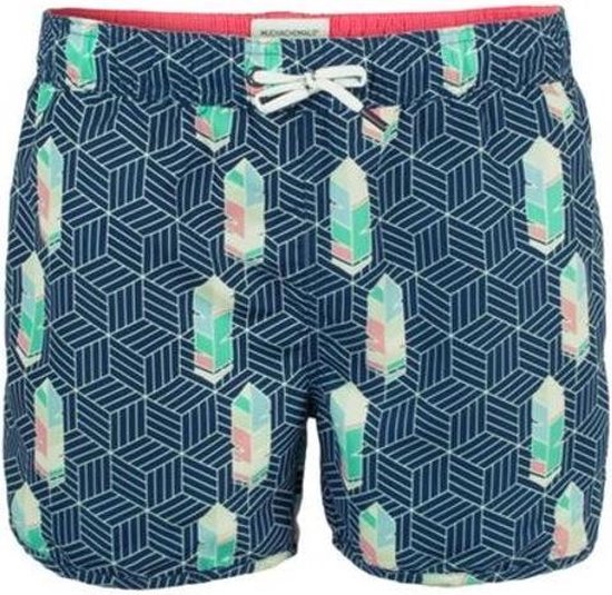 Muchachomalo zwemshort gratis boxershort neon groen