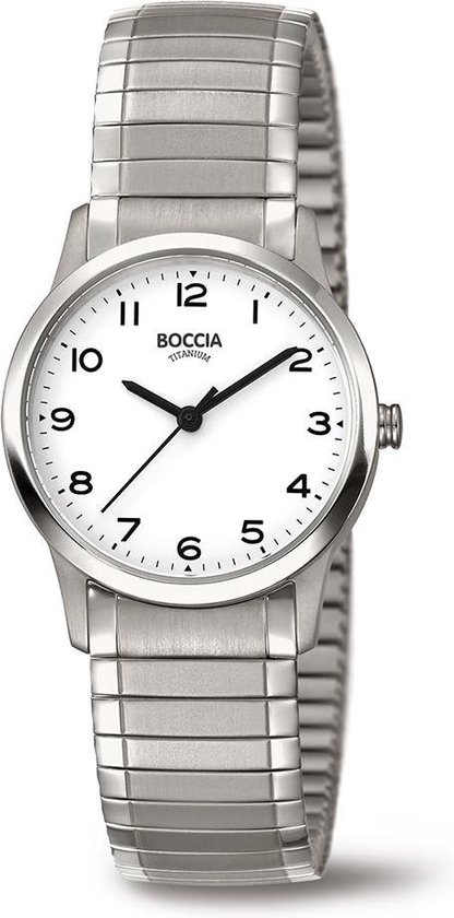 Boccia Titanium 3287.01 horloge – Titanium – Zilverkleurig – 29 mm