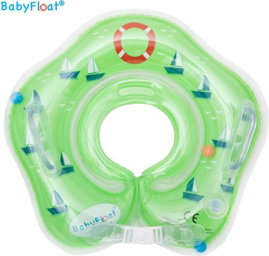 BabyFloat ® CE Goedgekeurde Baby Nek - Baby Swimmer - Groen | bol.com