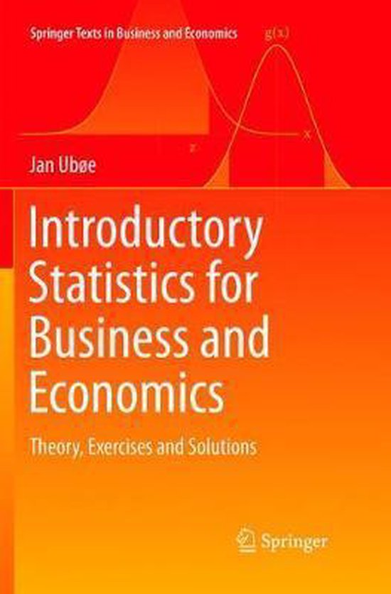 Springer Texts in Business and Economics- Introductory Stati ... - cover