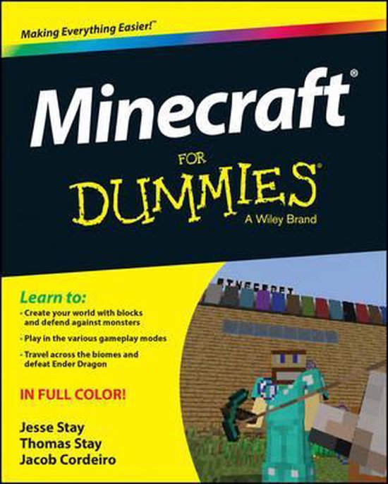 Minecraft For Dummies - cover