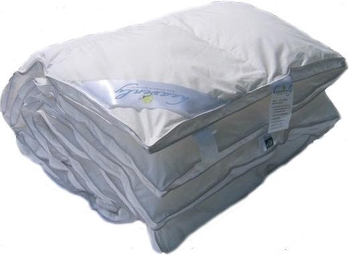 Heavenly Dekbed - Enkel - Kunstdons - Eenpersoons - 140x220 cm - Wit