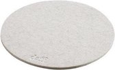Daff Onderzetter - Vilt - Rond - 20 cm - Beige