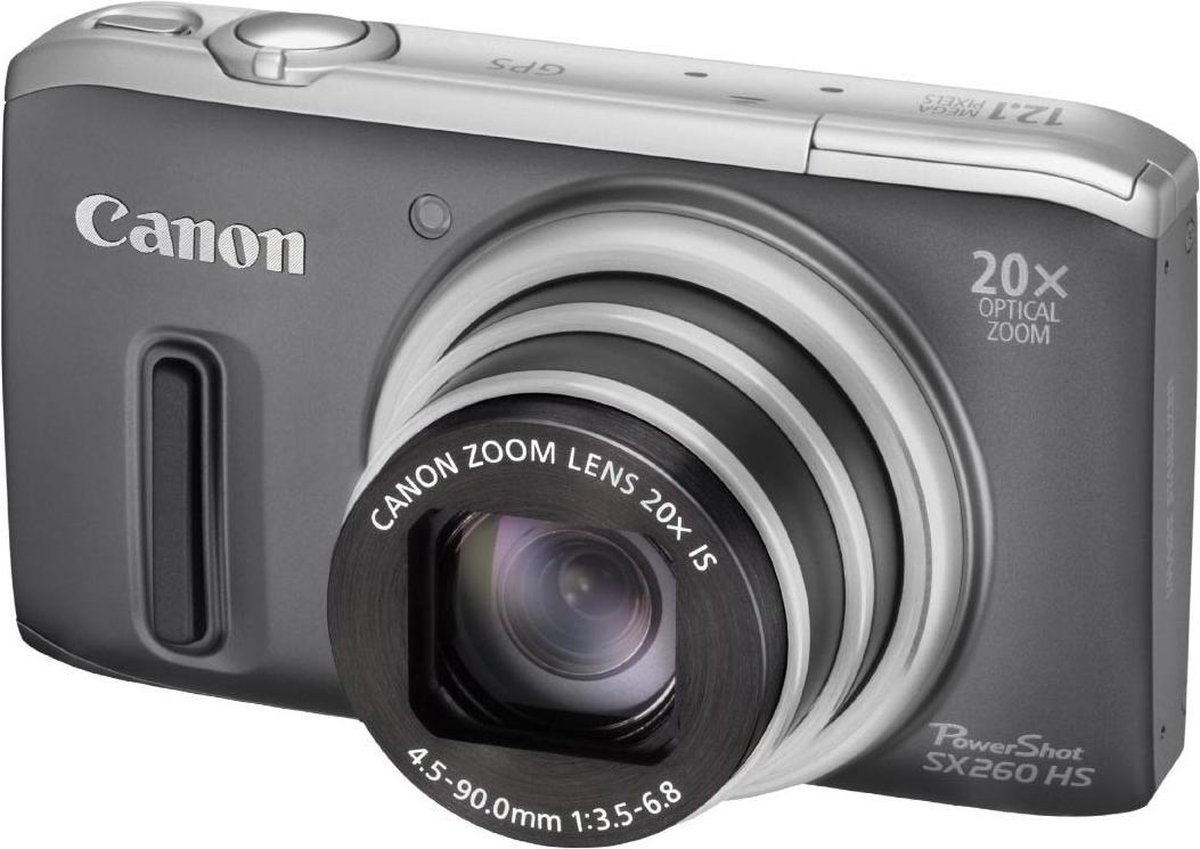 Canon PowerShot SX260 HS - Zwart - Compact Camera | bol