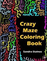 Crazy Maze Coloring Book