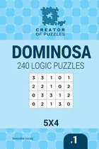 Creator of Puzzles - Dominosa- Creator of puzzles - Dominosa 240 Logic Puzzles 5x4 (Volume 1)