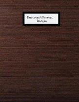Employee's Payroll Record Book