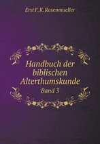 Handbuch der biblischen Alterthumskunde Band 3