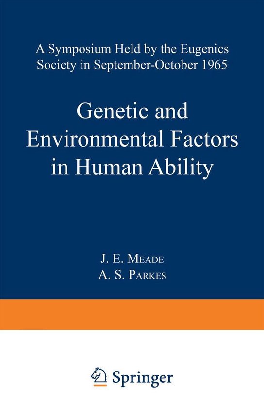 Behavioral Science and Psychology (R0) - Genetic and Environ ... - cover