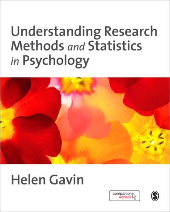 Understanding Research Methods And Statistics In Psychology - cover