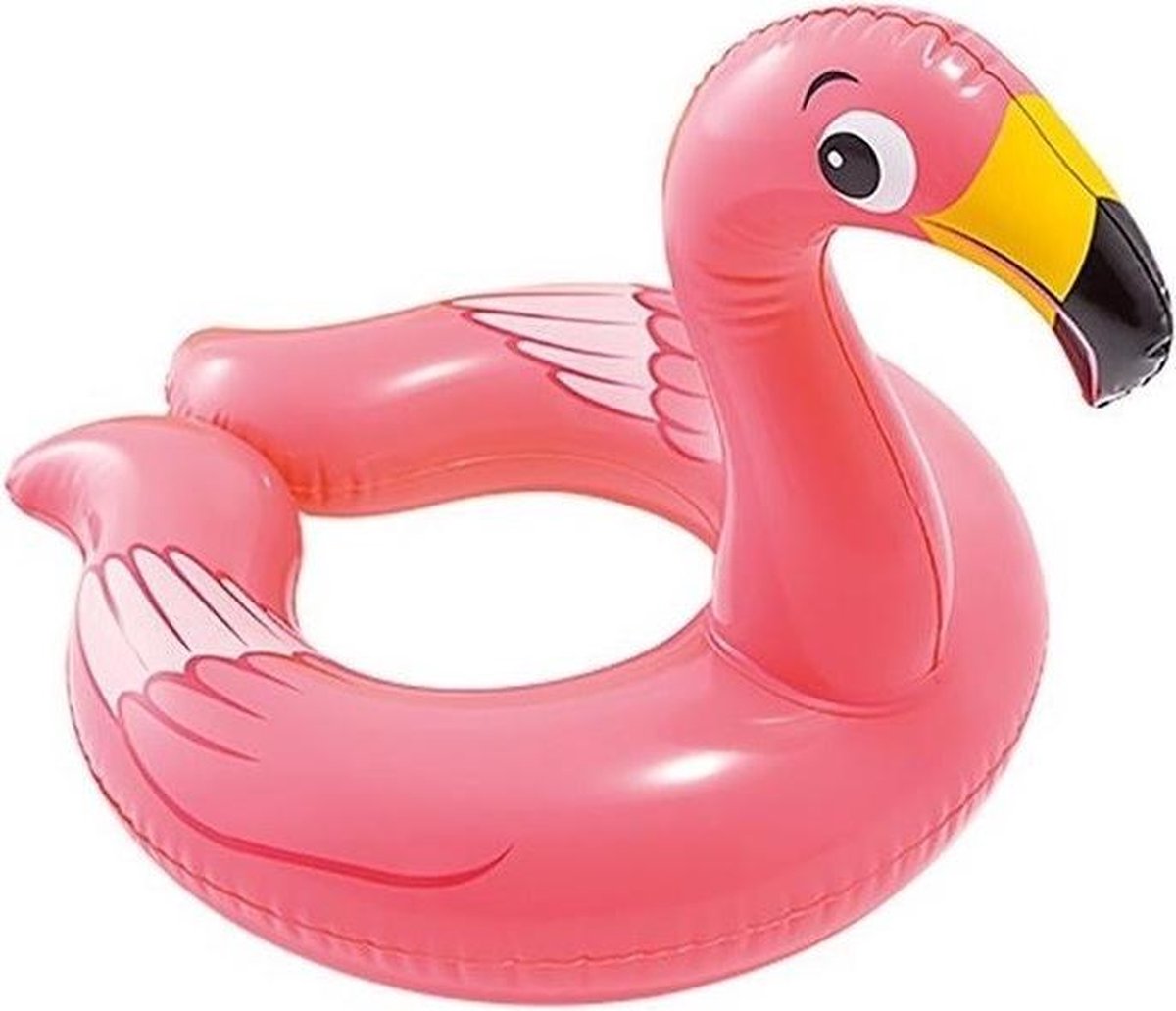 Opblaasbare flamingo zwemband 62 cm - speelgoed - zwemringen - flamingo zwembanden voor kinderen
