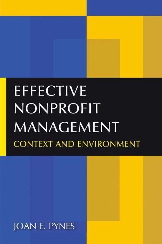 Effective Nonprofit Management - cover
