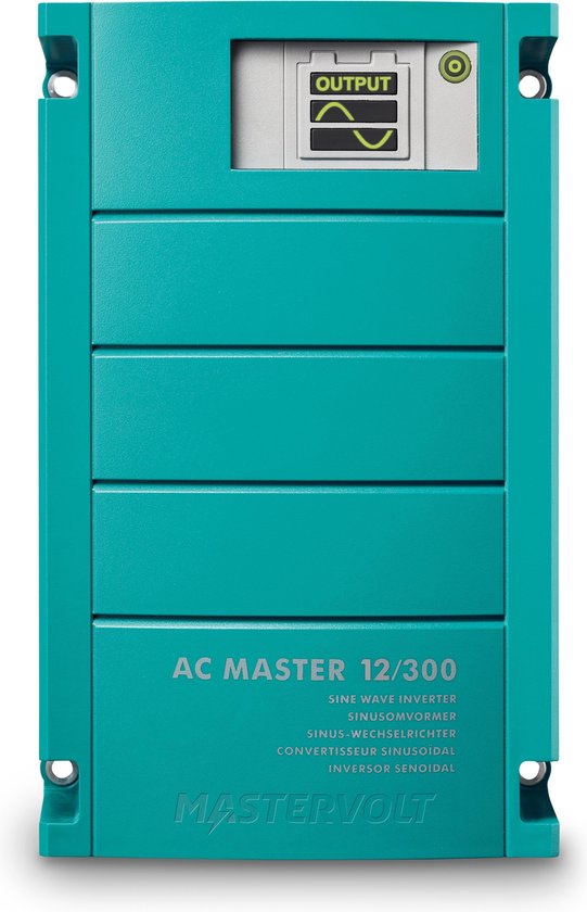 verstoring Staan voor af hebben Mastervolt AC Master Omvormer 12V 500W 230V | bol.com