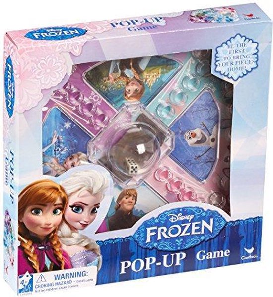 Disney Frozen II Mens erger je niet spel - Pop Up Spel - bordspel | Games |  bol.com