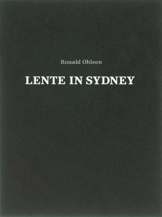 Cover van het boek 'Lente in Sydney'