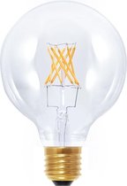 Segula 50283 LED-lamp Energielabel A+ (A++ - E) E27 Bol 6 W = 35 W Warmwit (Ø x l) 95 mm x 130 mm Dimbaar, Filament / Retro-LED 1 stuk(s)