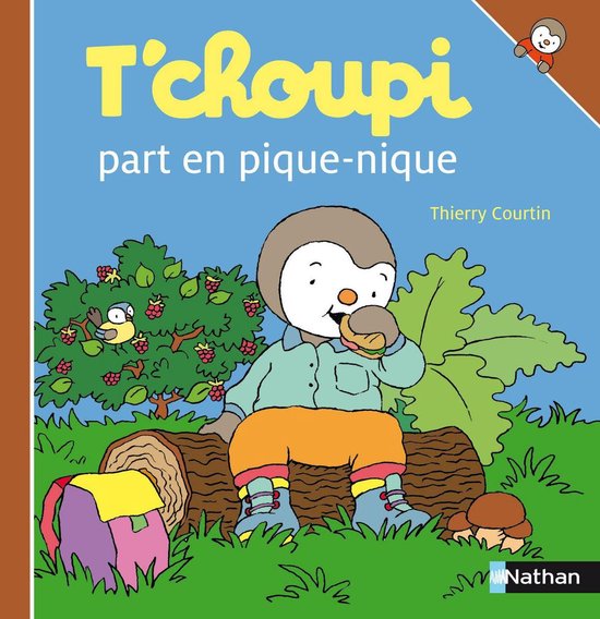 Les Albums T'choupi - T'choupi part en pique-nique - cover