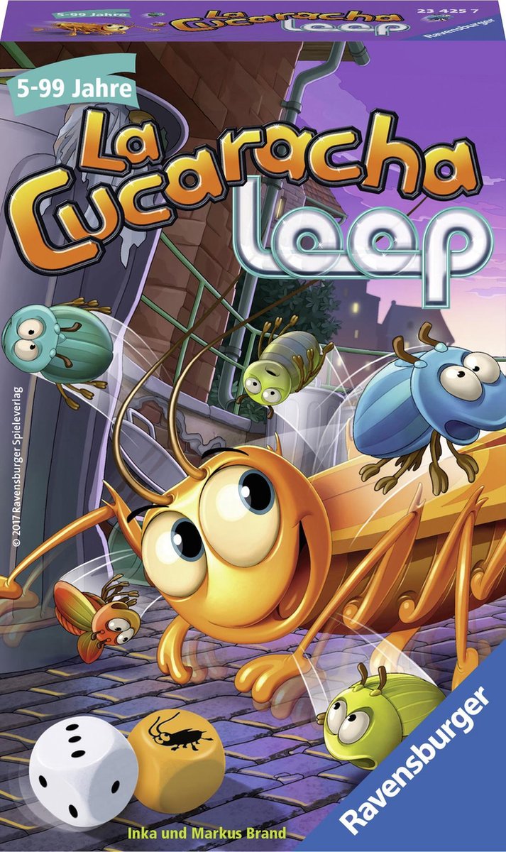 pastel Lijm Perceptie Ravensburger La Cucaracha Loop - pocketspel | Games | bol.com