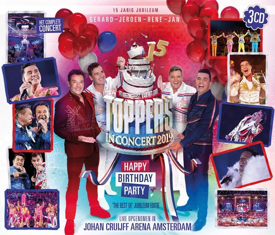 Toppers - Toppers In Concert 2019 - Happy birthday party (Live In de Johan  Cruijff... | bol.com