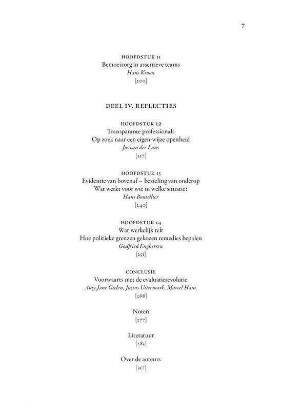 Wat werkt nu werkelijk