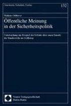 Öffentliche Meinung in der Sicherheitspolitik