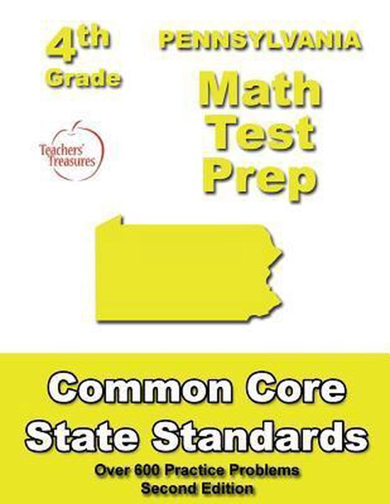 Pennsylvania 4th Grade Math Test Prep - cover