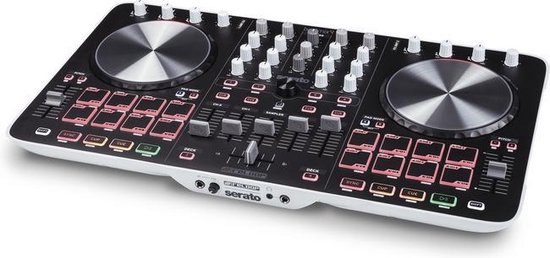 2024新商品 - 4 Beatmix Reloop DJ-controller bol | Zwart/Wit - DJ機材