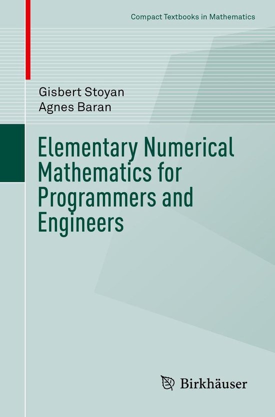 Mathematics and Statistics (R0) - Elementary Numerical Mathe ... - cover