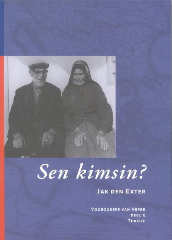 Cover van het boek 'Sen kimsin?'