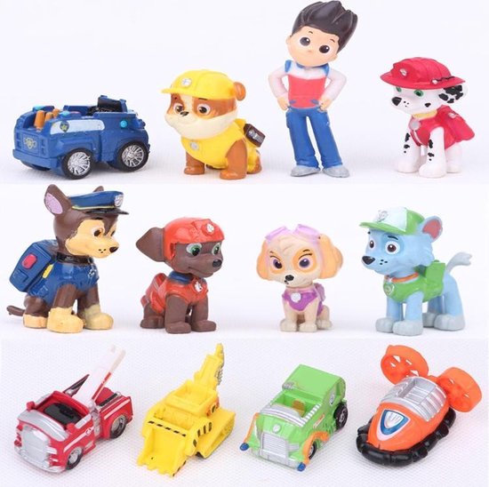 aardbeving Werkgever Resistent geschikt voor een Paw patrol Taart Taartdecoratie decoratie | bol.com