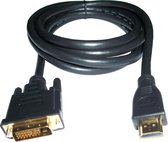 Adapter DVI-D naar HDMI 3GO CDVIHDMI Zwart