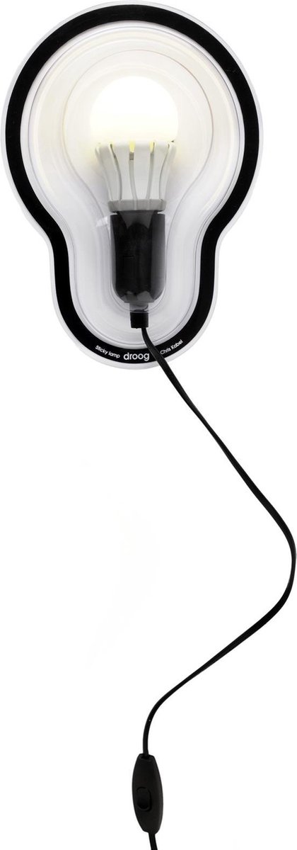 DROOG design - Sticky lamp - Wandlamp - Zwart