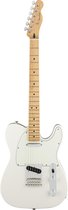 Fender Player Telecaster MN Polar White elektrische gitaar
