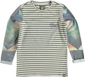 Indian blue stevige zachte longsleeve Maat - 176