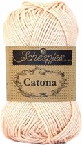 SCHEEPJES CATONA 263 PETAL PEACH. PAK MET 10 BOLLEN a 50 GRAM. INCL. Gratis Digitale vinger haak en brei toerenteller