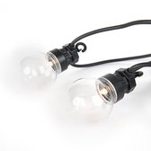 Lumineo - LED partylights - buiten - klassiek warm licht - 20 globe lampen - 9,5m Starterset