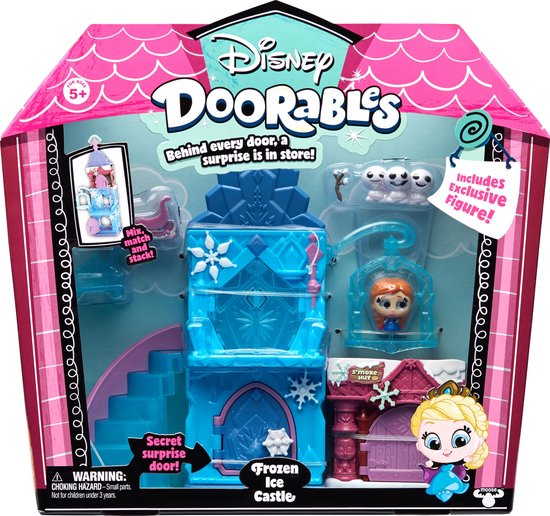 Destructief Vervullen Onverschilligheid Disney Doorables - Thema Speelset - Frozen Ijskasteel | bol.com