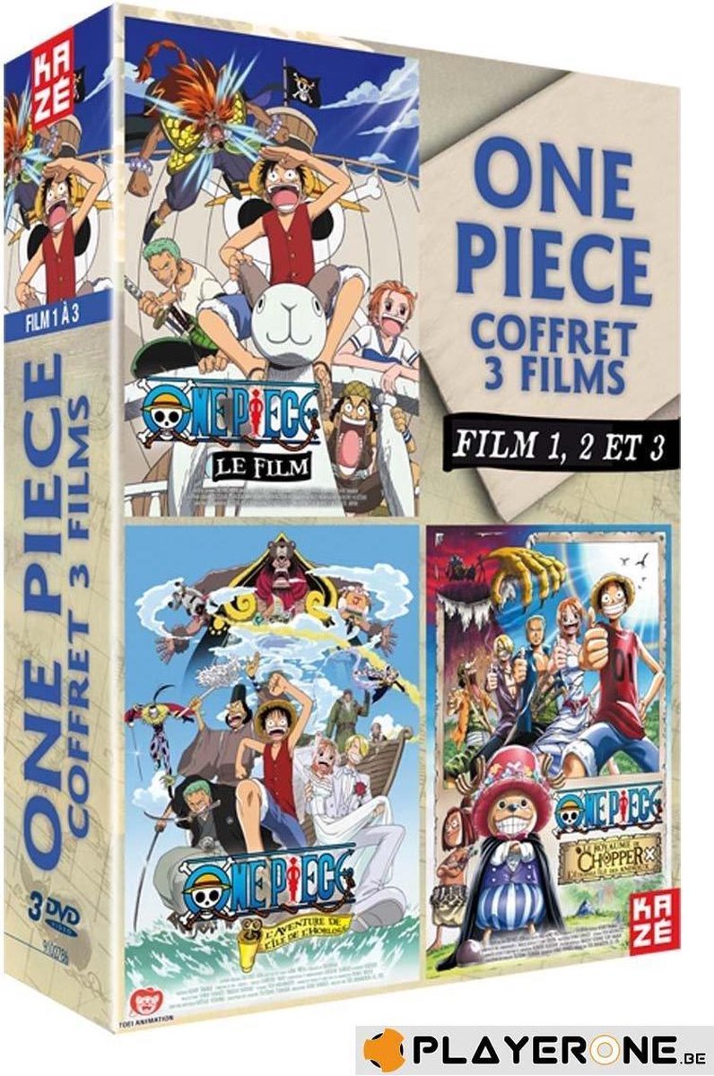 ONE PIECE- INTEGRALE FILMS 1 A 3