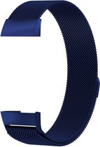 KELERINO. Milanees bandje voor Fitbit Charge 3 Blauw - Small