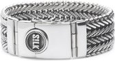 SILK Jewellery - Zilveren Armband - Classic Chevron - 233.21 - Maat 21