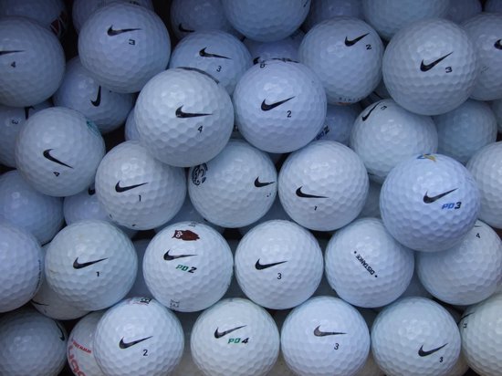 Kaliber metalen bezoek Golfballen gebruikt/lakeballs Nike mix AAAA klasse 50 stuks. | bol.com
