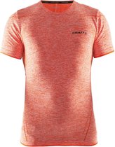 Craft - Active Comfort RN Short Sleeve - Oranje - Maat XL