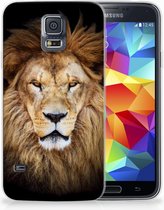 Samsung Galaxy S5 TPU Hoesje Design Leeuw