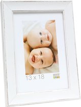 Deknudt Frames fotolijst S45YF1 - wit geschilderd - voor foto 10x15 cm