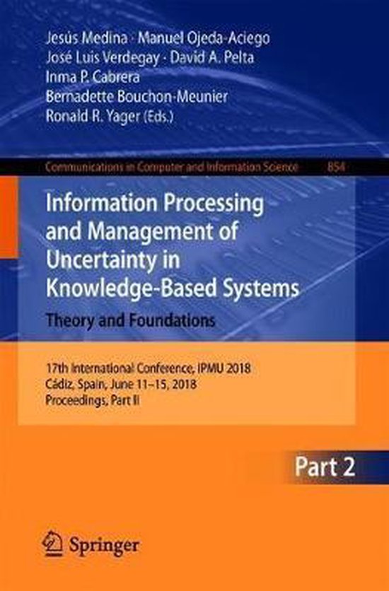 Communications in Computer and Information Science854- Infor ... - cover