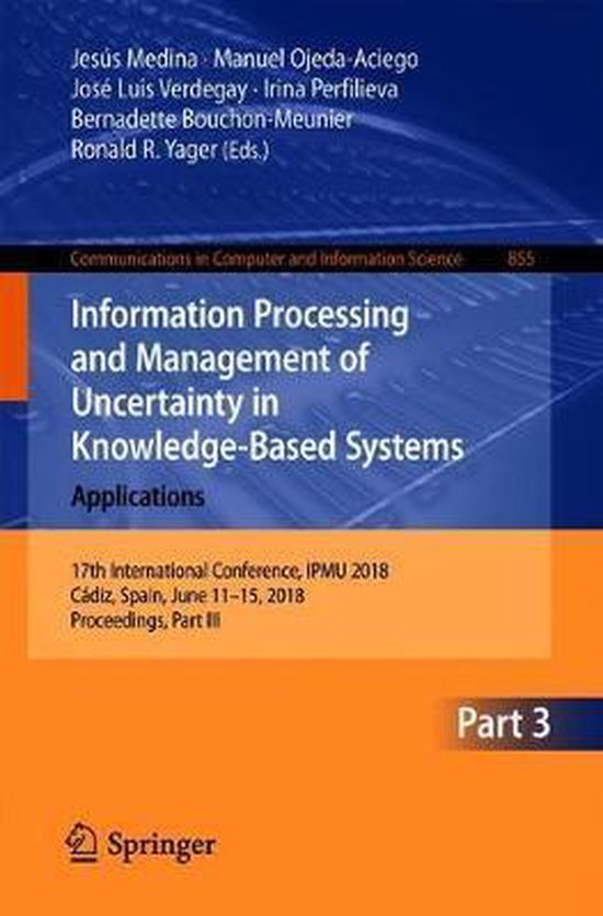 Communications in Computer and Information Science855- Infor ... - cover