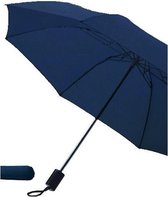 Bellatio Opvouwbare Paraplu - Ø 85 cm - Blauw