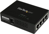 StarTech.com 4-poorts gigabit midspan PoE+ injector 802.3at/af